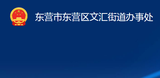 东营市东营区文汇街道办事处
