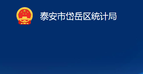 泰安市岱岳区统计局