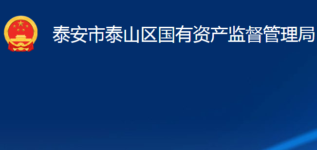 泰安市泰山区国有资产监督管理局