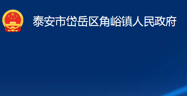 泰安市岱岳区角峪镇人民政府