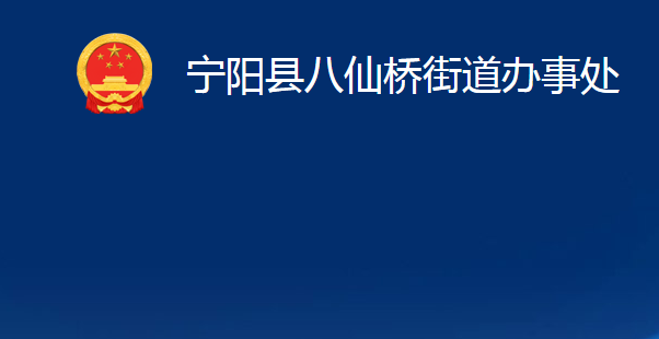 宁阳县八仙桥街道办事处