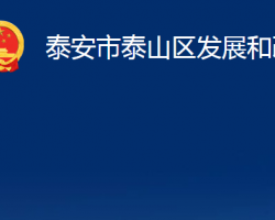 泰安市泰山区发展和改革局