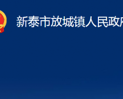 新泰市放城镇人民政府