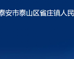 泰安市泰山区省庄镇人民政府