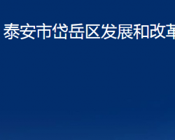 泰安市岱岳区发展和改革局