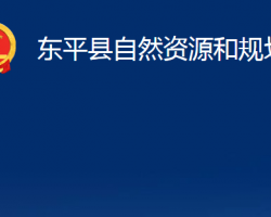 东平县自然资源和规划局