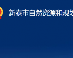 新泰市自然资源和规划局