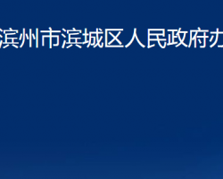 滨州市滨城区人民政府办公室"