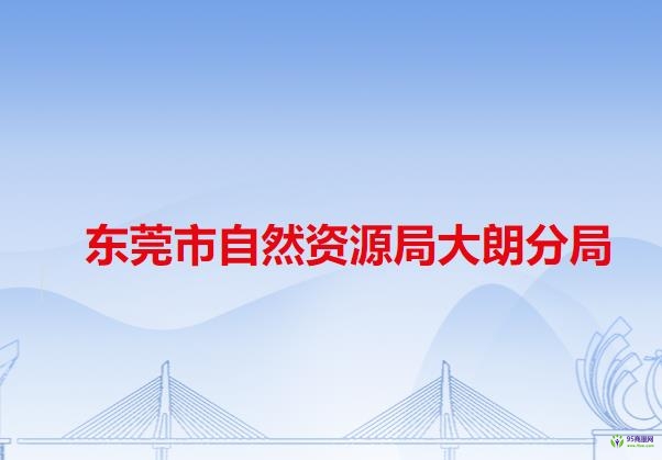 东莞市自然资源局大朗分局