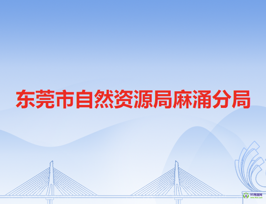 东莞市自然资源局麻涌分局
