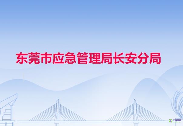 东莞市应急管理局长安分局