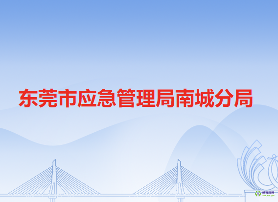 东莞市应急管理局南城分局