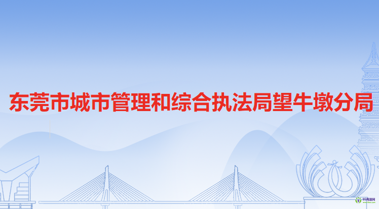 东莞市城市管理和综合执法局望牛墩分局