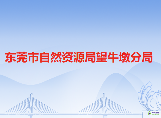 东莞市自然资源局望牛墩分局