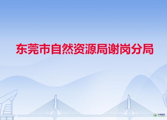 东莞市自然资源局谢岗分局