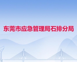 东莞市应急管理局石排分局