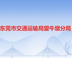 东莞市交通运输局望牛墩分局