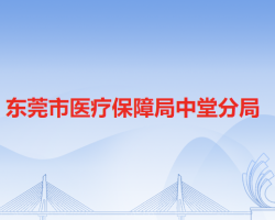 东莞市医疗保障局中堂分局