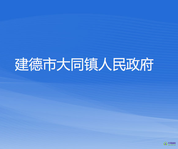 建德市大同镇人民政府