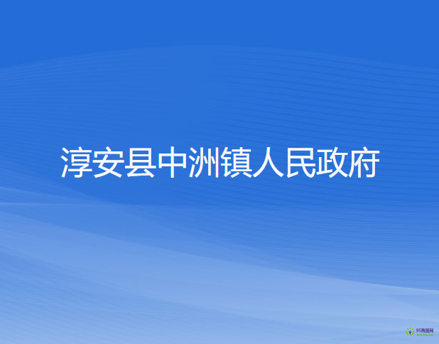 淳安县中洲镇人民政府