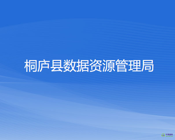 桐庐县数据资源管理局
