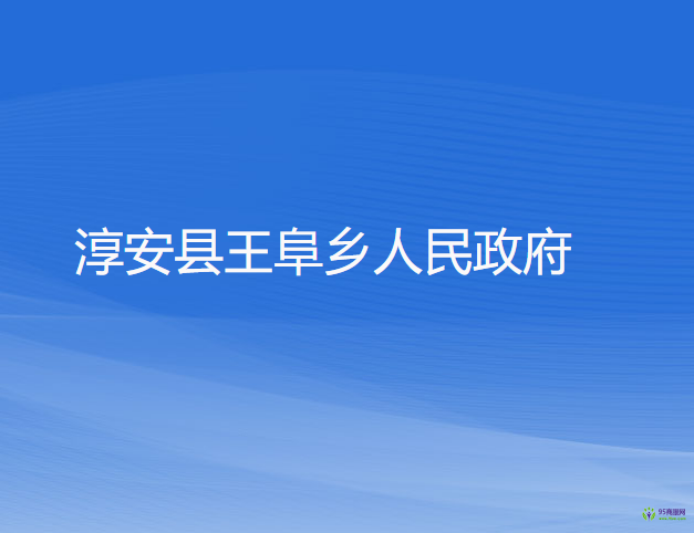 淳安县王阜乡人民政府