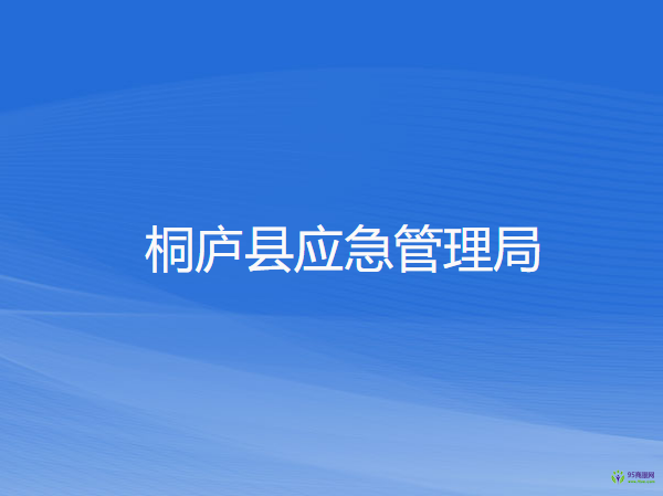 桐庐县应急管理局