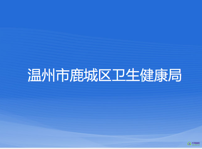 温州市鹿城区卫生健康局