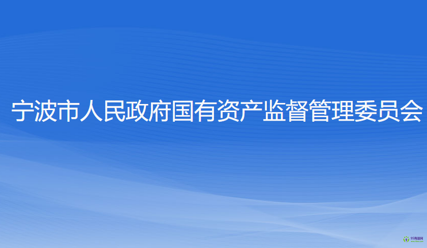 宁波市人民政府国有资产监督管理委员会