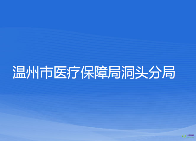 温州市医疗保障局洞头分局