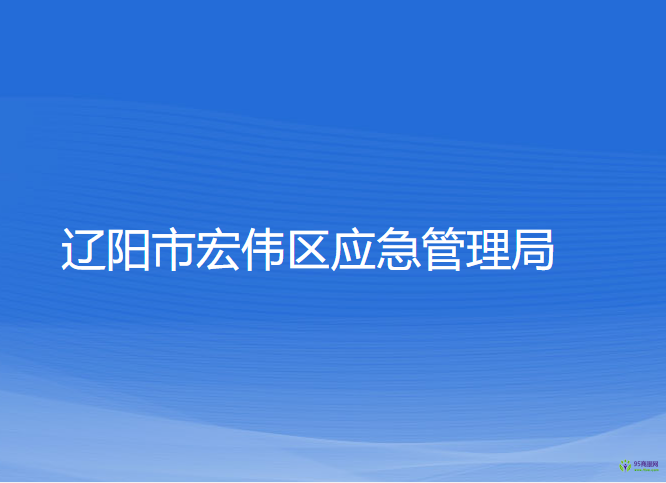辽阳市宏伟区应急管理局