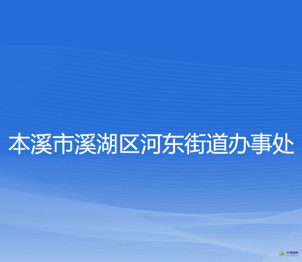 本溪市溪湖区河东街道办事处