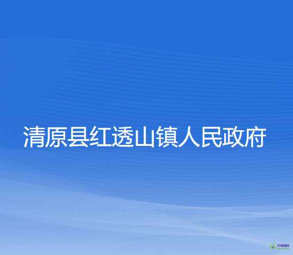 清原县红透山镇人民政府