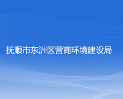 抚顺市东洲区营商环境建设局"