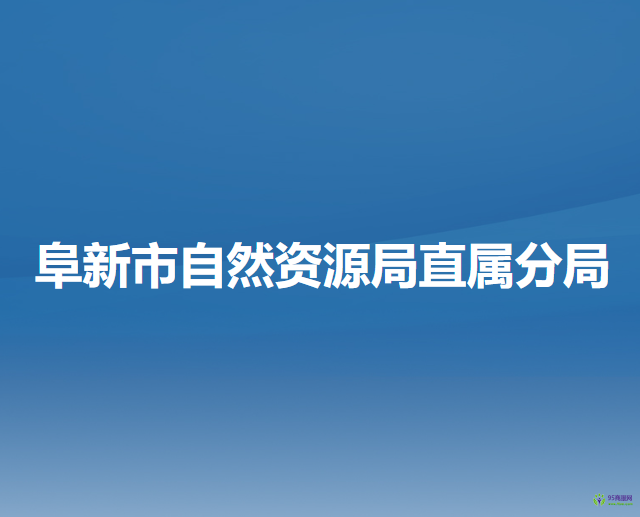 阜新市自然资源局直属分局