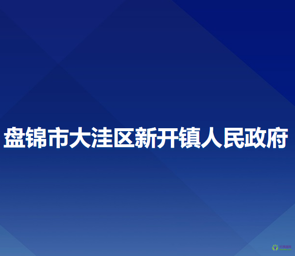 盘锦市大洼区新开镇人民政府