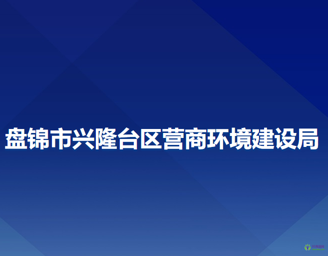 盘锦市兴隆台区营商环境建设局