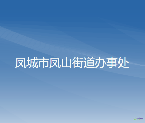 凤城市凤山街道办事处