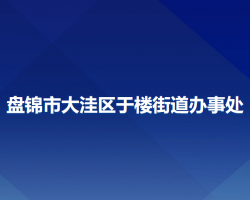 盘锦市大洼区于楼街道办事处