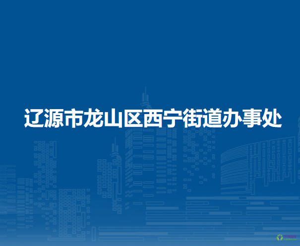 辽源市龙山区西宁街道办事处