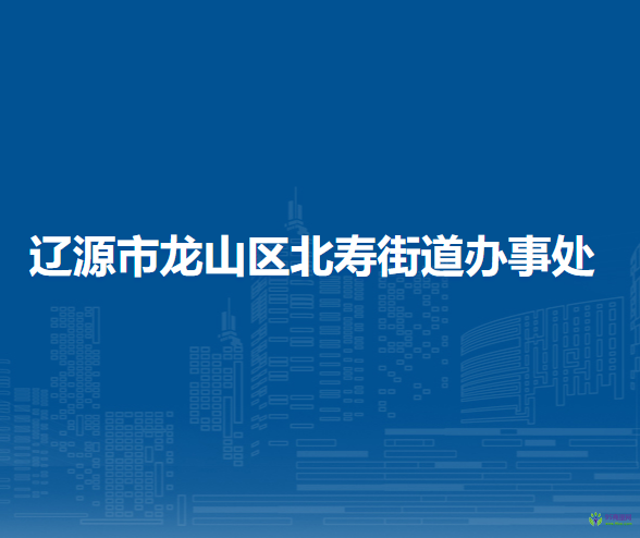 辽源市龙山区北寿街道办事处