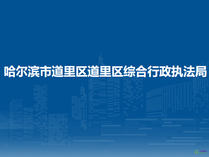 哈尔滨市道里区道里区综合行政执法局