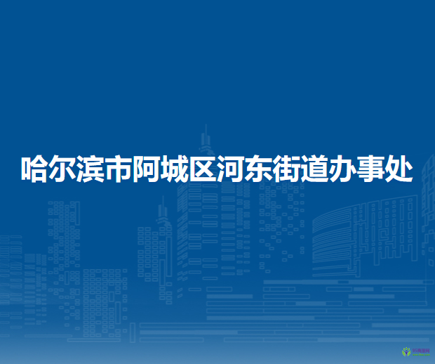 哈尔滨市阿城区河东街道办事处