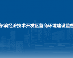 哈尔滨经济技术开发区营商环境建设监督局