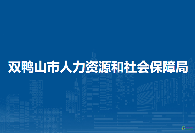 双鸭山市人力资源和社会保障局