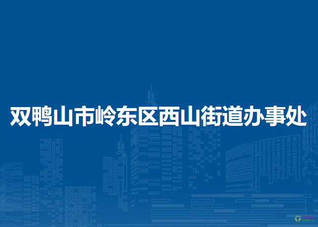 双鸭山市岭东区西山街道办事处
