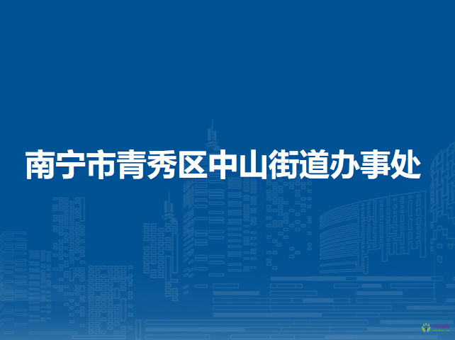 南宁市青秀区中山街道办事处