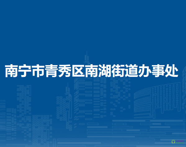 南宁市青秀区南湖街道办事处