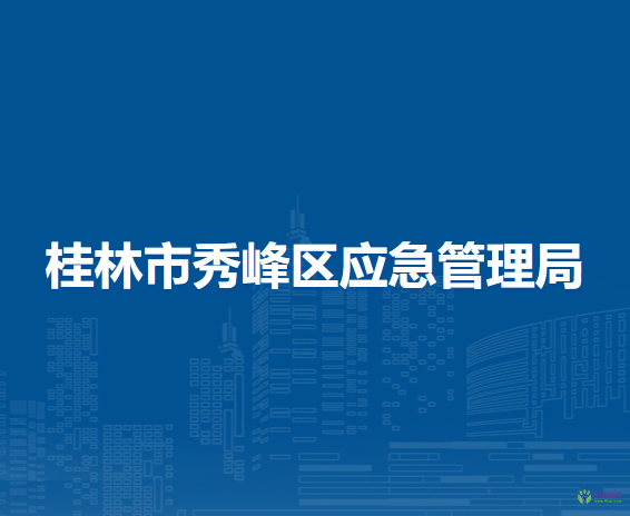 桂林市秀峰区应急管理局