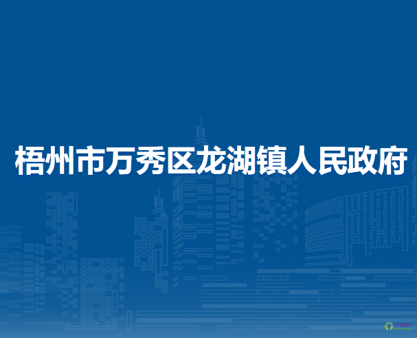 梧州市万秀区龙湖镇人民政府